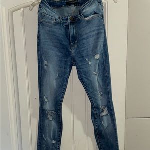 Flying Monkey (Buckle). High-rise Skinnies